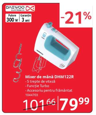 Mixer de mână DHM122R