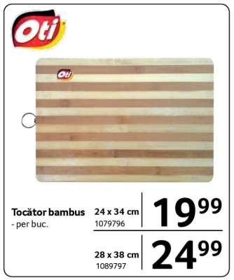 Tocător bambus