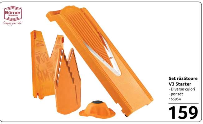 Set răzătoare V3 Starter