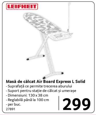 Masă de călcat Air Board Express L Solid