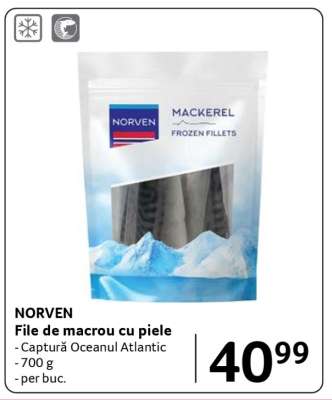 NORVEN File de macrou cu piele