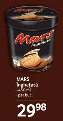 MARS Înghețată