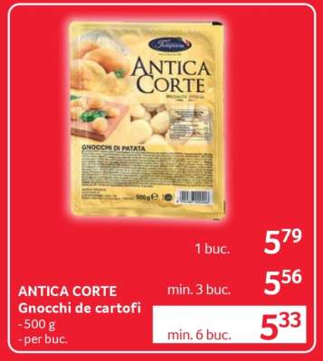 ANTICA CORTE Gnocchi de cartofi