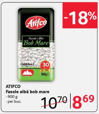 ATIFCO Fasole albă bob mare