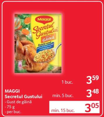 MAGGI Secretul gustului