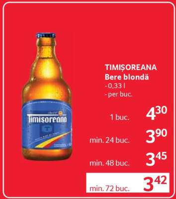 TIMIŞOREANA Bere blondă