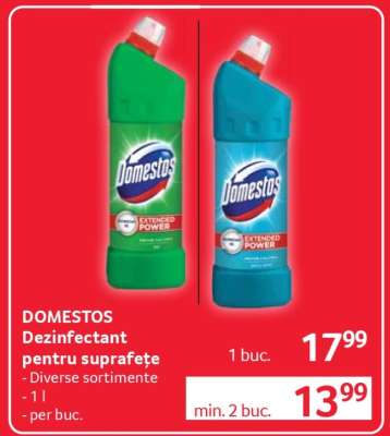 DOMESTOS Dezinfectant pentru suprafeţe