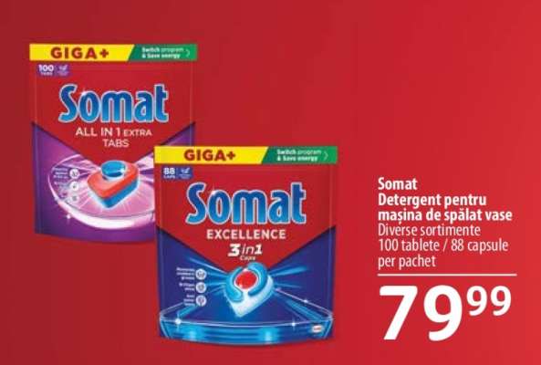 Somat Detergent pentru mașina de spălat vase