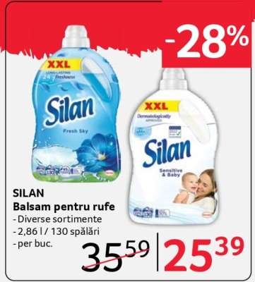 Silan Balsam pentru rufe