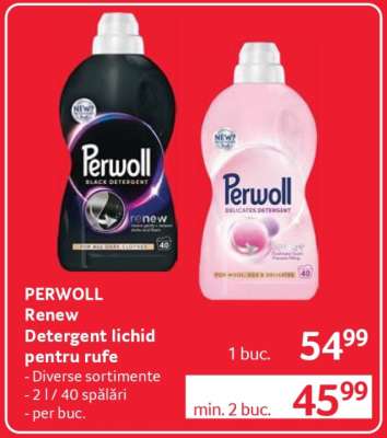 PERWOLL Renew Detergent lichid pentru rufe