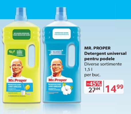 MR. PROPER Detergent universal pentru podele