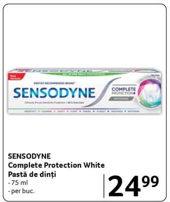 SENSODYNE Complete Protection White Pastă de dinți
