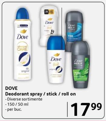 DOVE Deodorant spray / stick / roll on