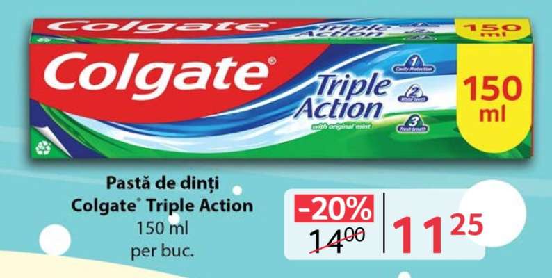Colgate triple action