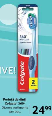 Periuță de dinți Colgate 360