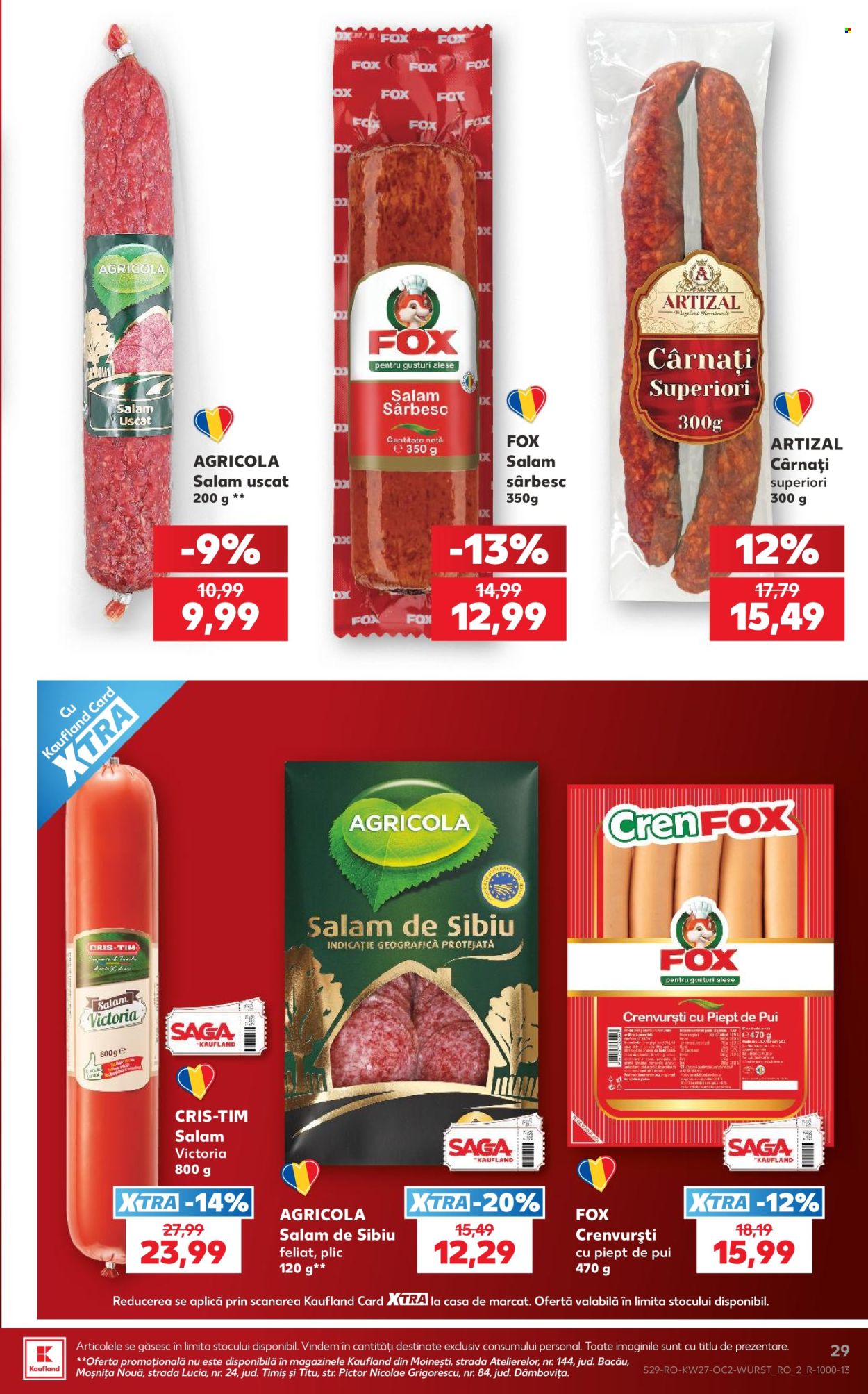 Catalog Kaufland - 01.07.2026 - 07.07.2026. Pagina 29