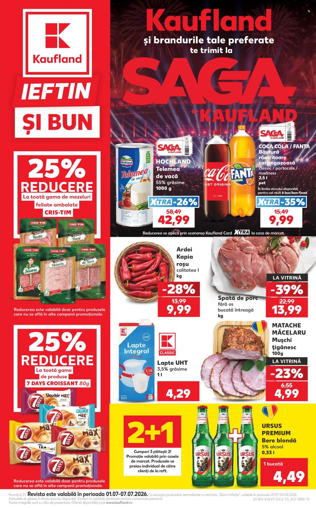 Catalog Kaufland - 01.07.2026 - 07.07.2026. Pagina 1