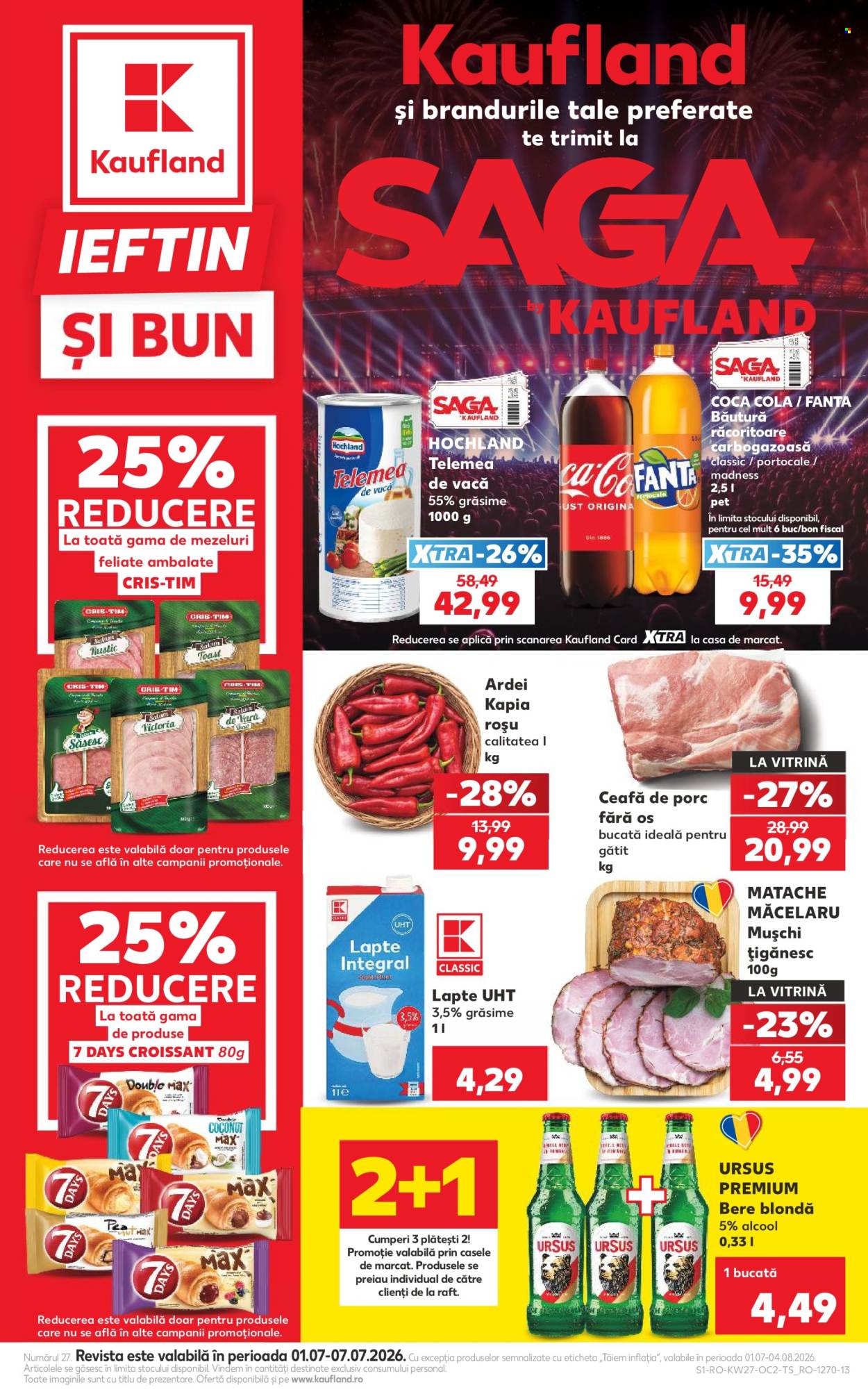 Catalog Kaufland - 01.07.2026 - 07.07.2026. Pagina 1