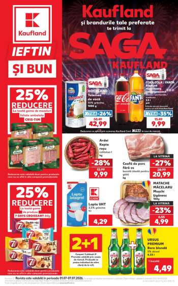 Cataloage Kaufland - 01.07.2026 - 07.07.2026.