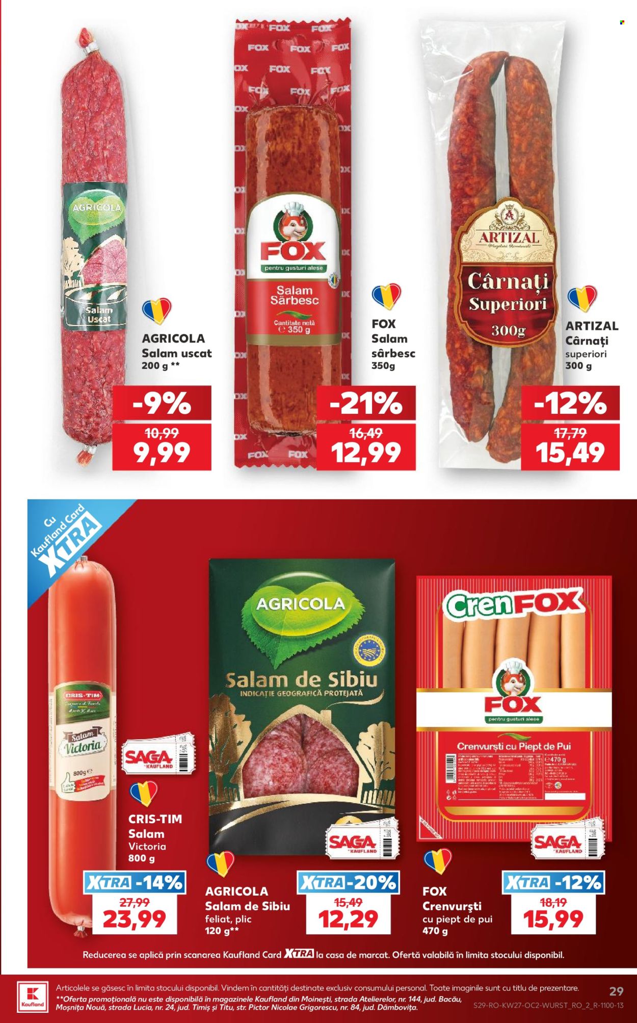 Catalog Kaufland - 01.07.2026 - 07.07.2026. Pagina 29