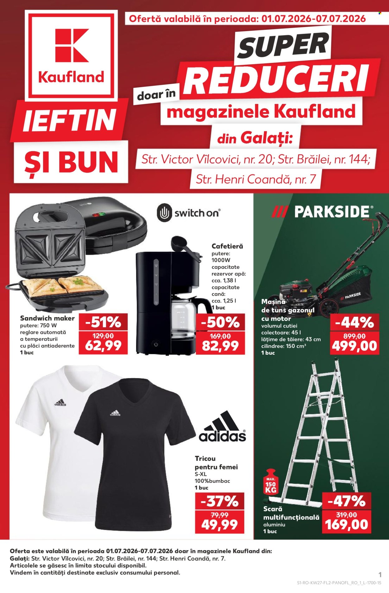 Catalog Kaufland - 01.07.2026 - 07.07.2026. Pagina 1
