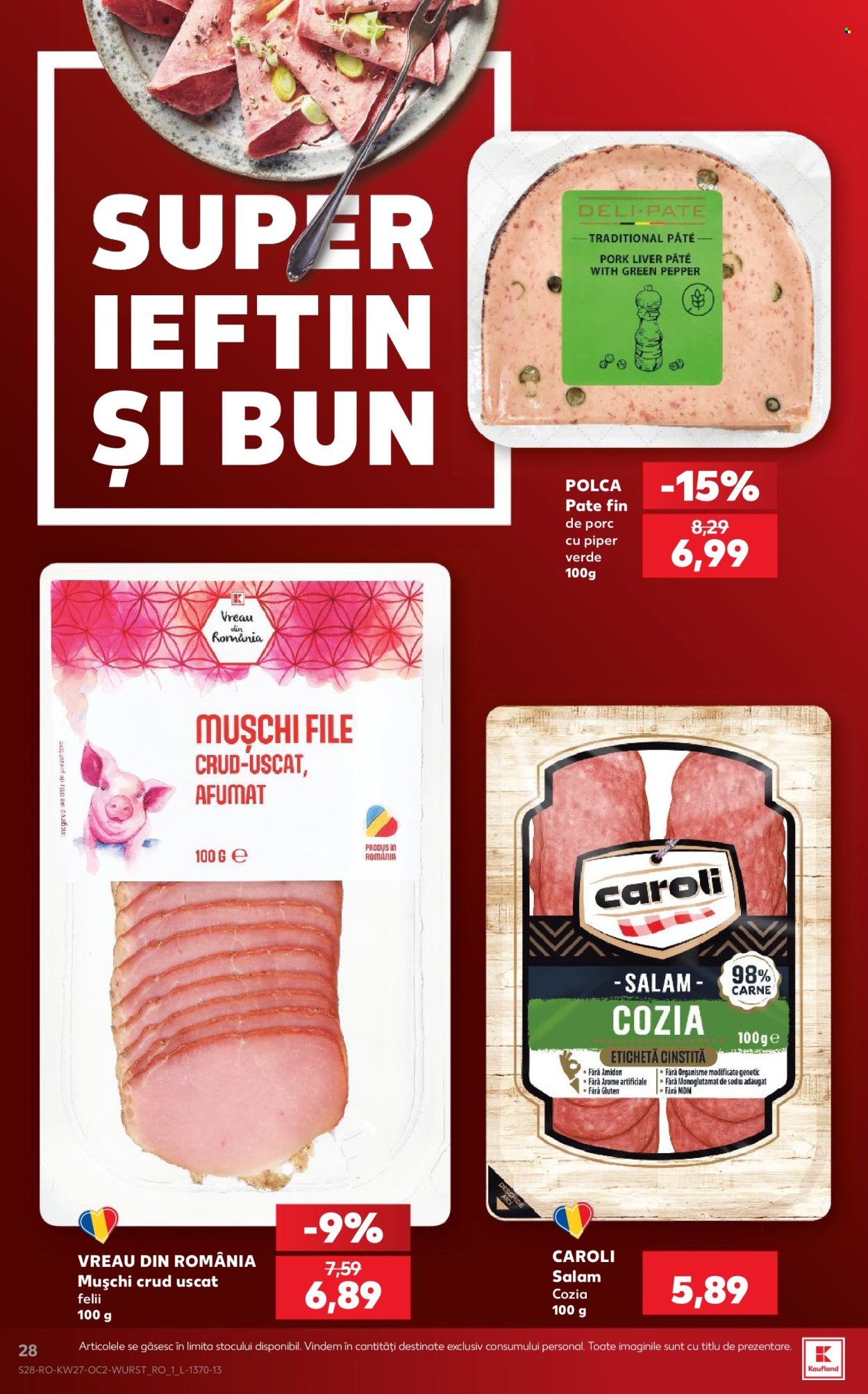 Catalog Kaufland - 01.07.2026 - 07.07.2026. Pagina 28