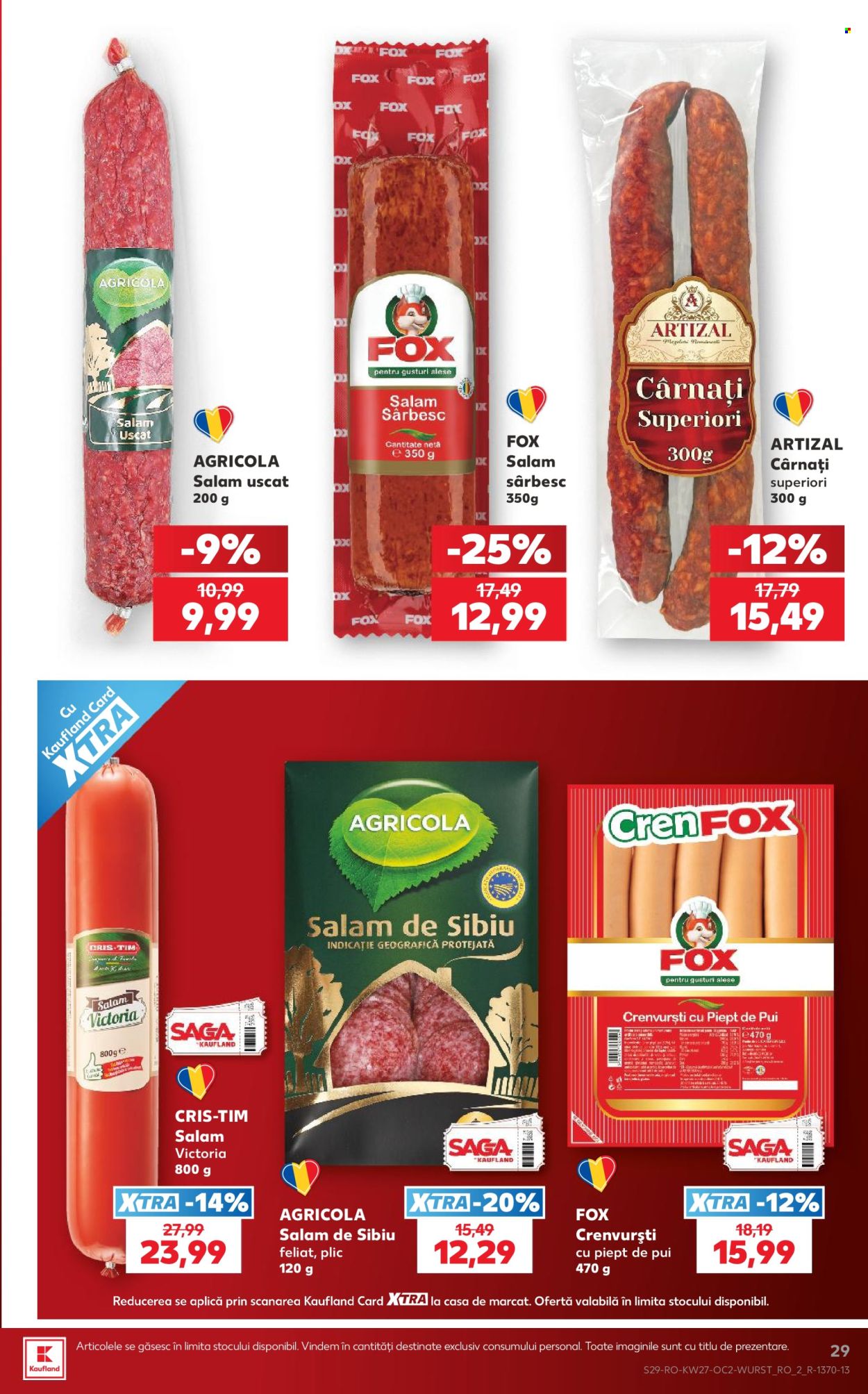 Catalog Kaufland - 01.07.2026 - 07.07.2026. Pagina 29