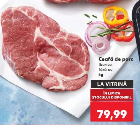 Ceafă de porc Iberico fără os