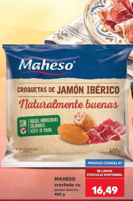 MAHESO crochete cu jamon iberico