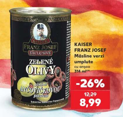 KAISER FRANZ JOSEF ZELENÉ OLIVY