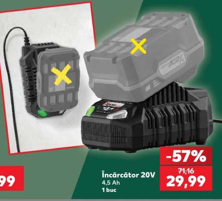 Încărcător 20V