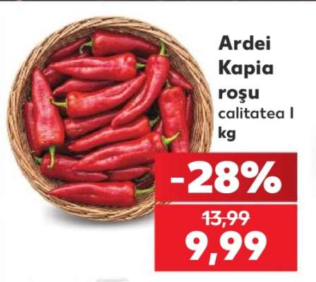 Ardei Kapia roşu