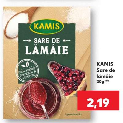 KAMIS Sare de lămâie 20g