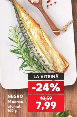 NEGRO Macrou afumat 100 g
