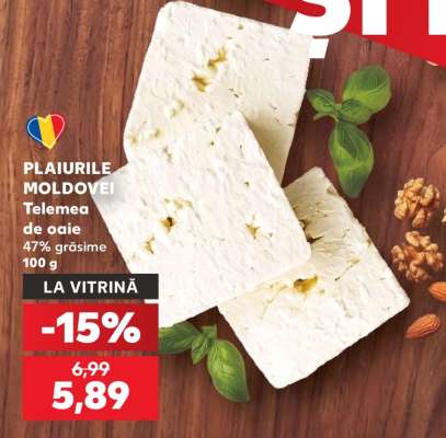 PLAURILE MOLDOVEI Telemea de oaie