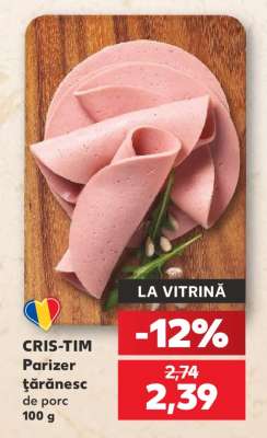 CRIS-TIM Parizer țărănesc de porc