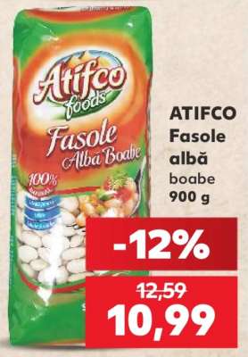 ATIFCO Fasole albă boabe 900 g