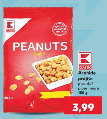 Arachide prăjite picante/piper negru