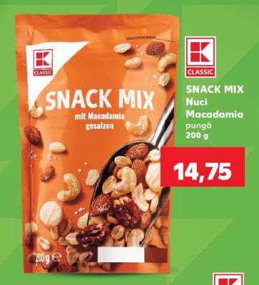 SNACK MIX Nuci Macadamia