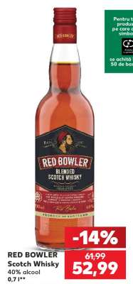 RED BOWLER Scotch Whisky