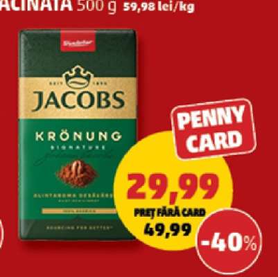 JACOBS KRÖNUNG