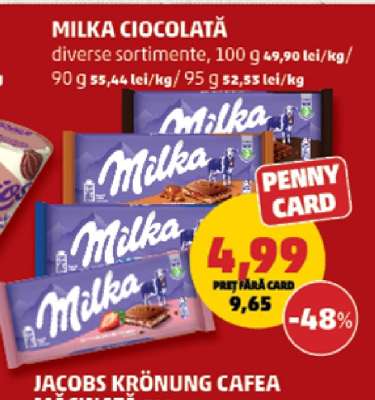 MILKA CIOCOLATĂ