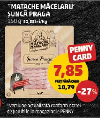 Matache Măcelaru Șuncă Praga