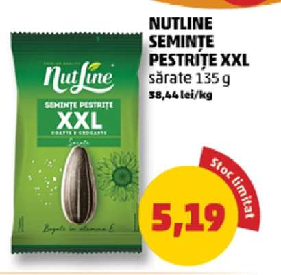 NUTLINE SEMINȚE PEȘTIȚE XXL