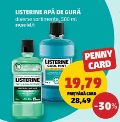 LISTERINE Apă de gură