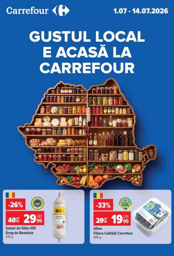 Cataloage Carrefour - 01.07.2026 - 14.07.2026.