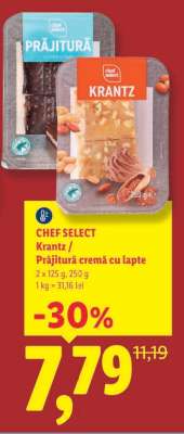 CHEF SELECT Krantz / Prăjitură cremă cu lapte