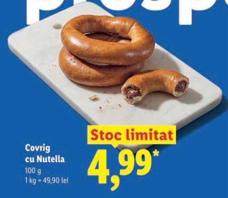Covrig cu Nutella