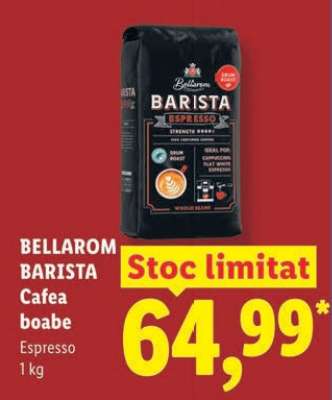 BELLAROM BARISTA Cafea boabe