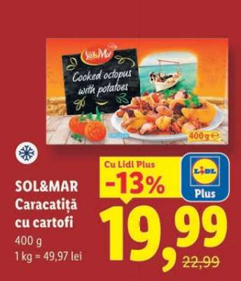 SOL&MAR Caracatiță cu cartofi